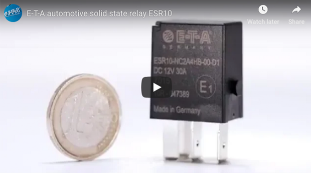 Image for page 'ESR10 Automotive Solid State Relay'